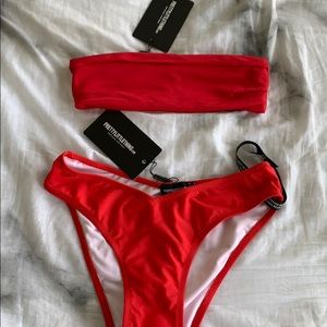 Brand new red bikini!